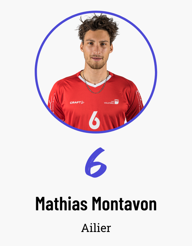 Player Mathias Montavon