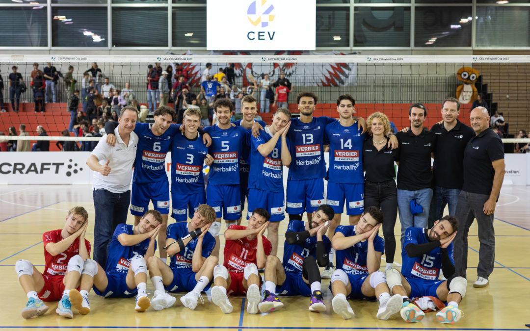 Le LUC en 16èmes de la CEV Cup!