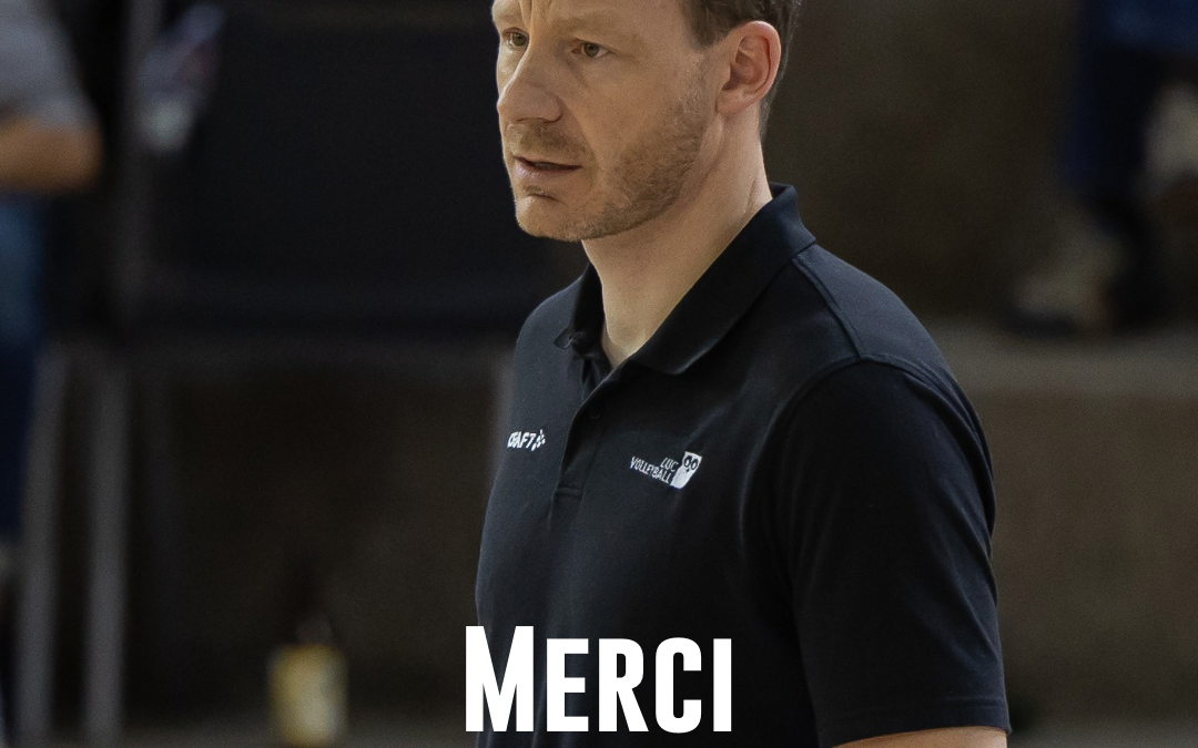 Marco Fölmli quitte le LUC Volleyball