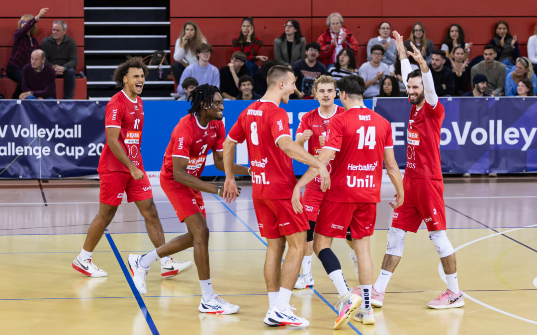 Le LUC Volleyball s’impose 3-0 face à Viking TIF Bergen et prend une belle option pour le 2e tour européen