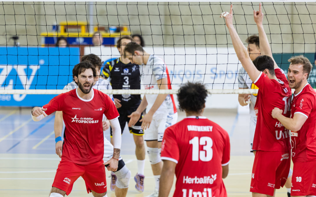 Un LUC héroïque à Dorigny, mais Schönenwerd prend l’avantage dans la série