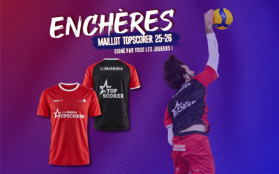 Procure-toi le maillot TopScorer du LUC Volleyball !