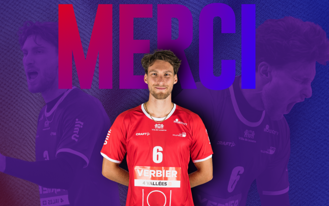 Une belle histoire se termine au LUC : Merci Mathias !