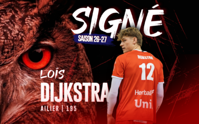 Loïs Dijkstra poursuit sa progression au LUC Volleyball !