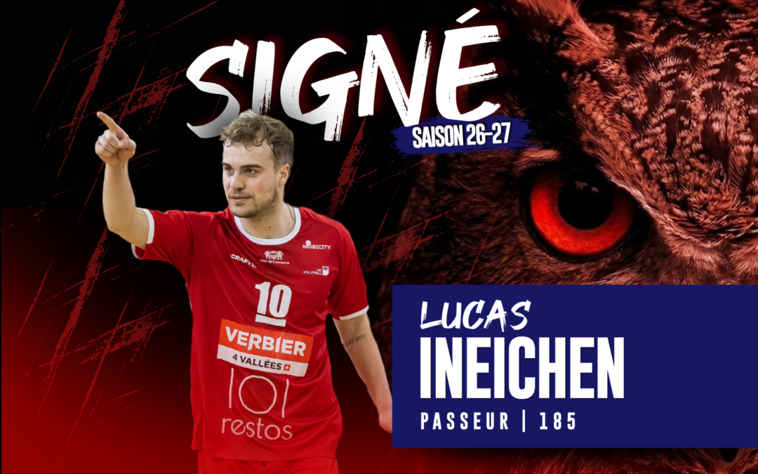 Notre capitaine Lucas Ineichen signe pour la saison 2026-2027 !