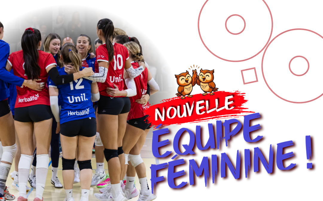 Une deuxième équipe féminine voit le jour au LUC Volleyball pour la saison 2026-2027 !