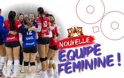 Une deuxième équipe féminine voit le jour au LUC Volleyball pour la saison 2026-2027 !